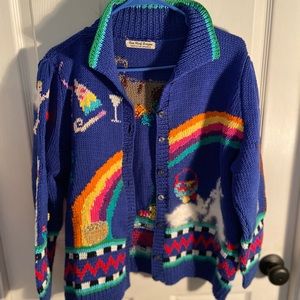 Hand Knitted Holiday Sweater